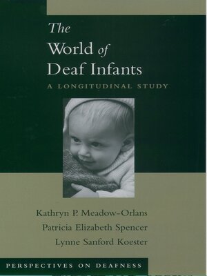 cover image of The World of Deaf Infants